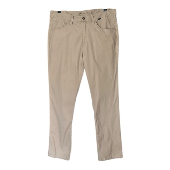 TRAVIS MATHEW Trifecta Khaki Tan Golf Pants Casual Sporty Size 33
